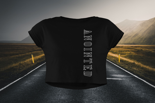 Anointed Christian Crop Top Version 1