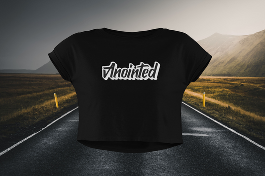 Anointed Christian Crop Top Version 2