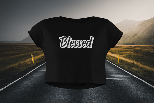 Blessed Christian Crop Top
