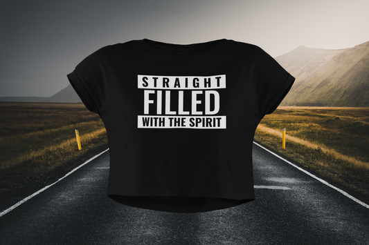 Filled With The Spirit Christian Crop Top