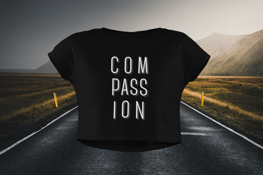 Compassion Christian Crop Top