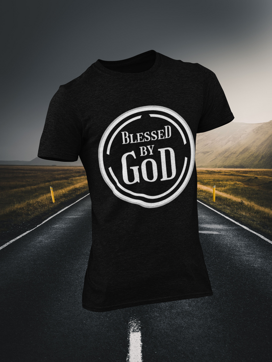 Blessed By God Christian T-shirt