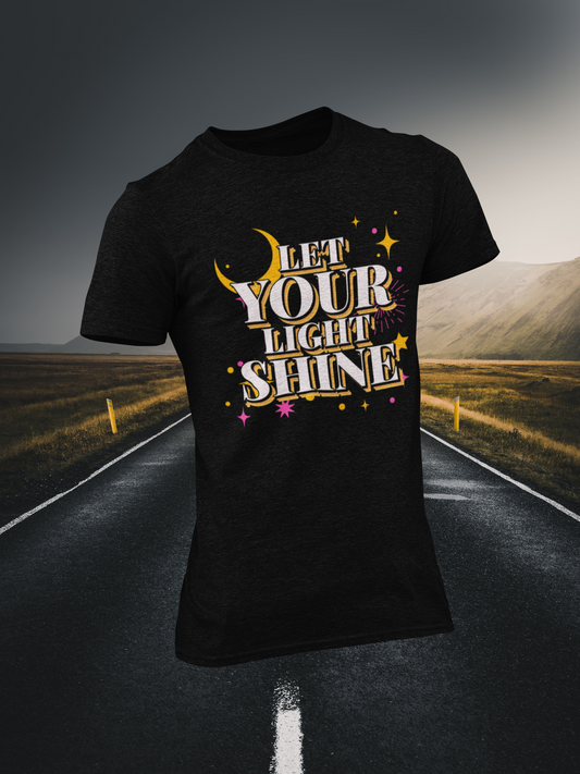 Let Your Light Shine Christian T-shirt