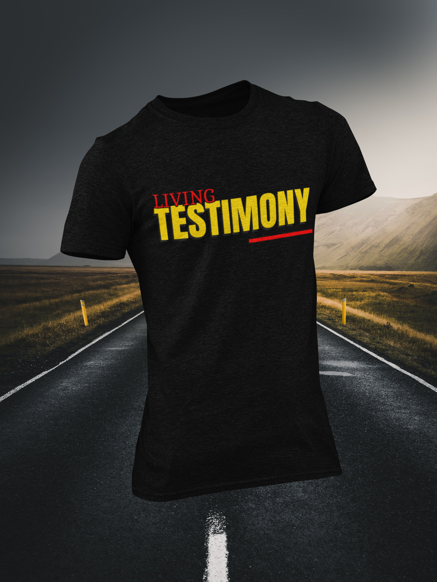 Living Testimony Christian T-shirt
