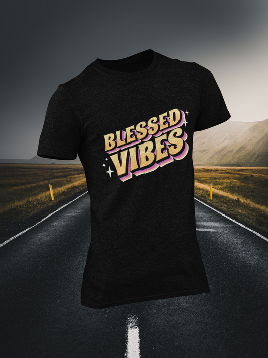 Blessed Vibes Christian T-shirt