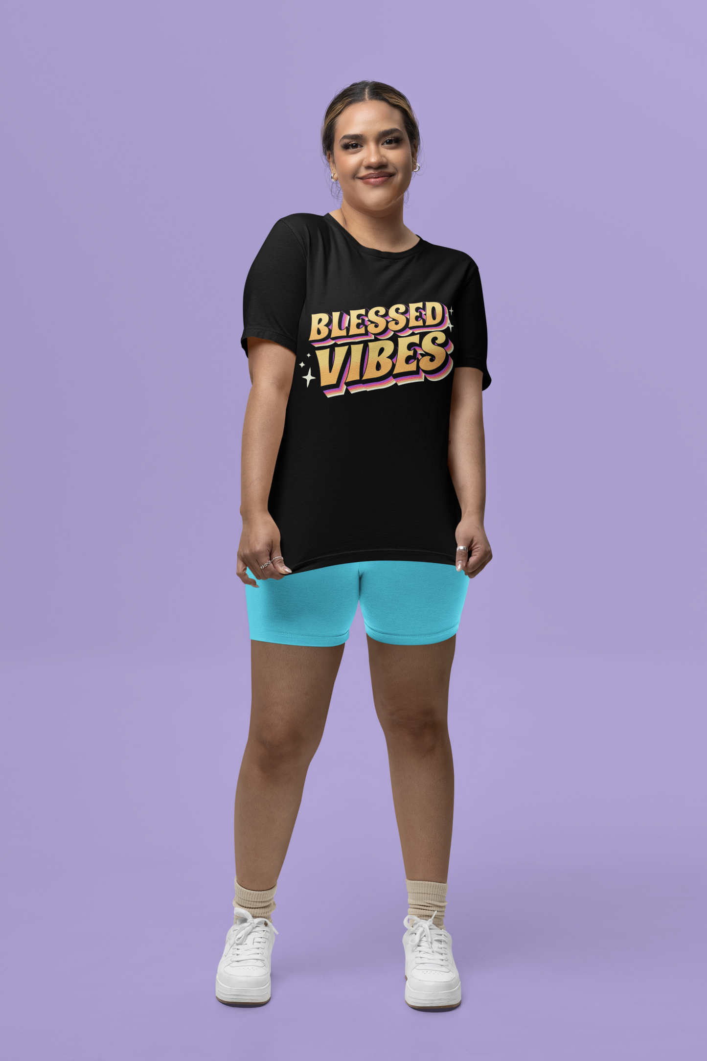 Blessed Vibes Christian T-shirt