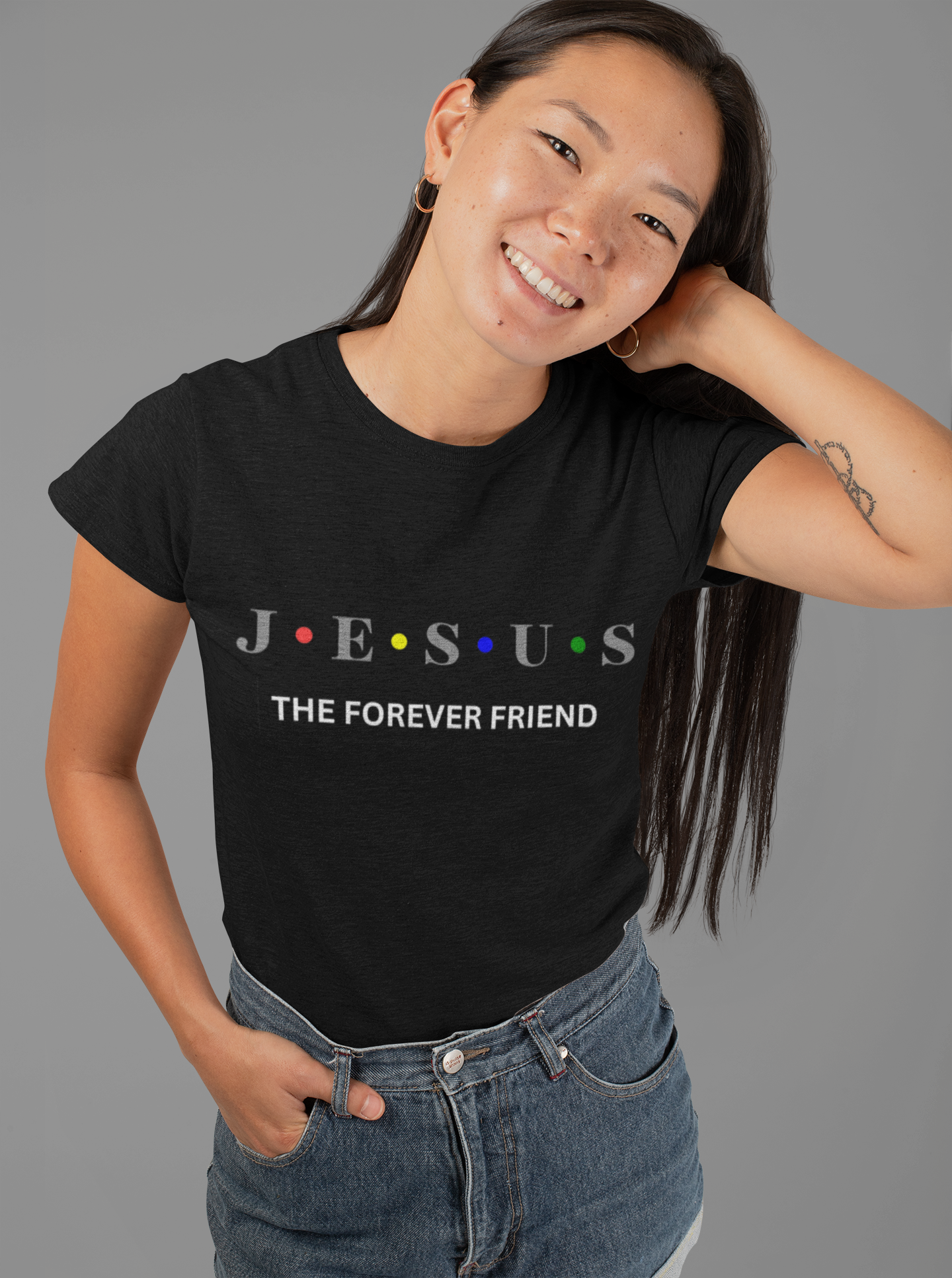 Jesus The Forever Friend Christian T-shirt