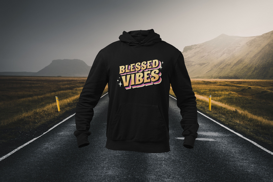 Blessed Vibes Christian Hoodie