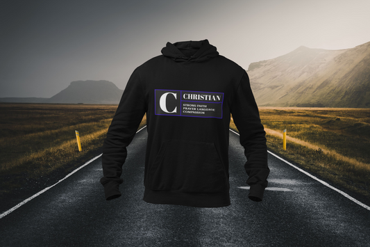 Rated C For Christian - Christian Hoodie