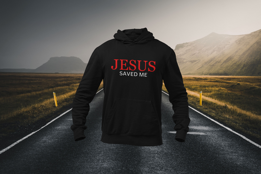 Jesus Saved Me Christian Hoodie