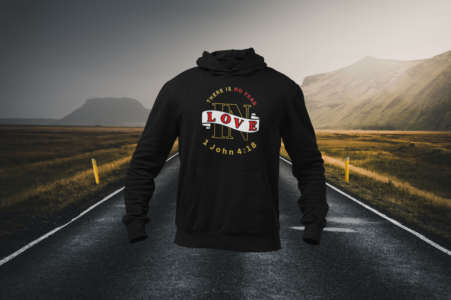 No Fear In Love Christian Hoodie