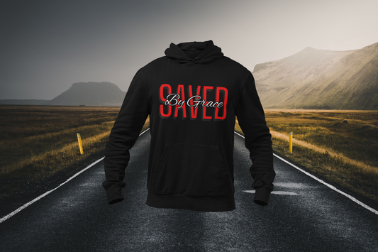Saved By Grace Christian Hoodie