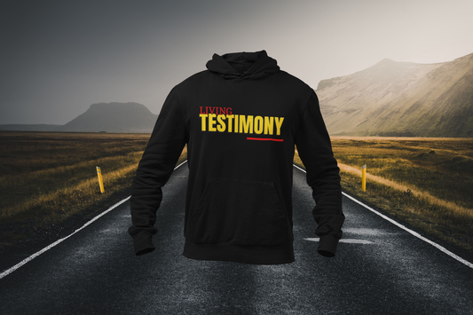 Living Testimony Christian Hoodie
