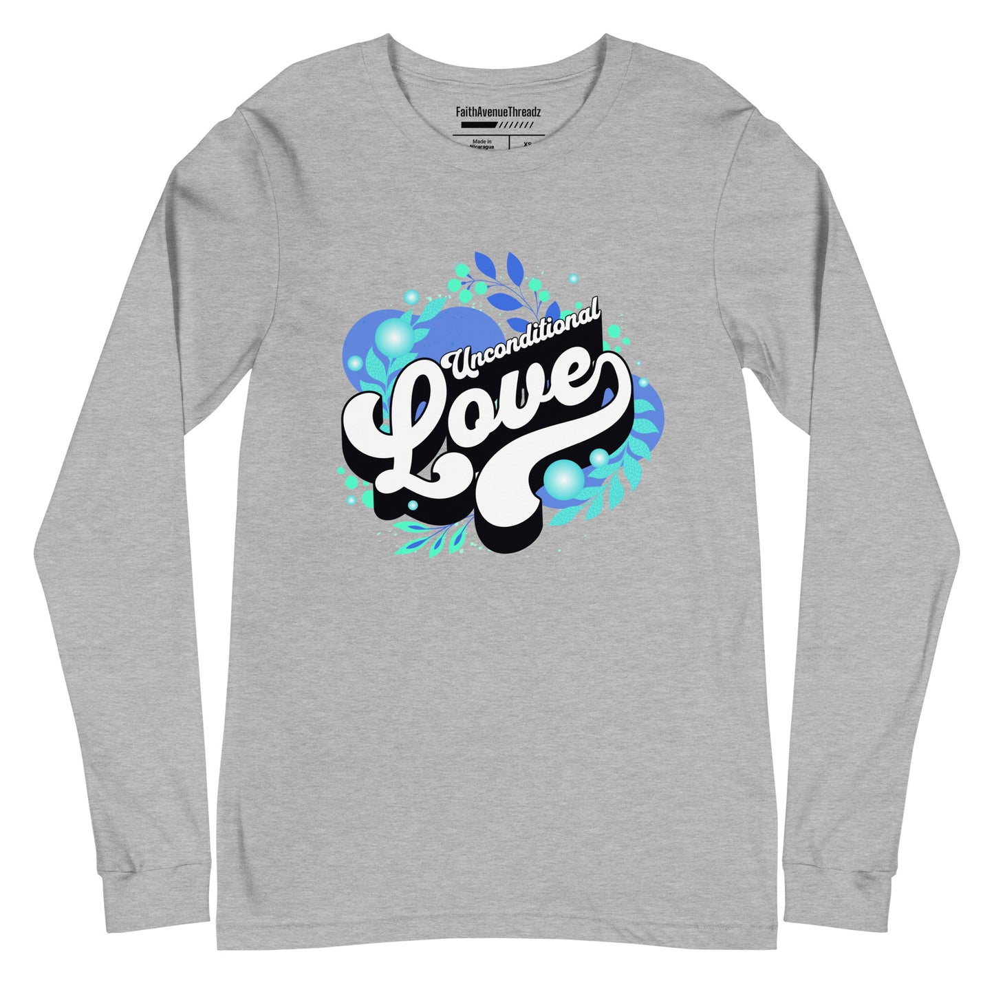 Unconditional Love Christian Long Sleeve Tee