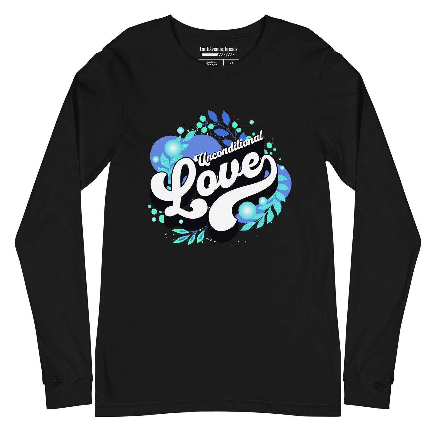 Unconditional Love Christian Long Sleeve Tee