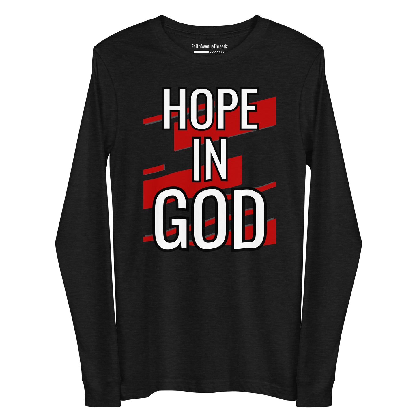 Hope In God Christian Long Sleeve Tee