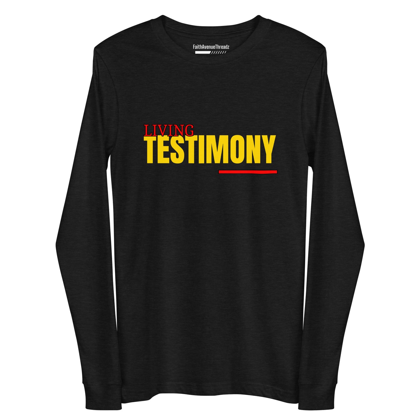 Living Testimony Christian Long Sleeve Tee
