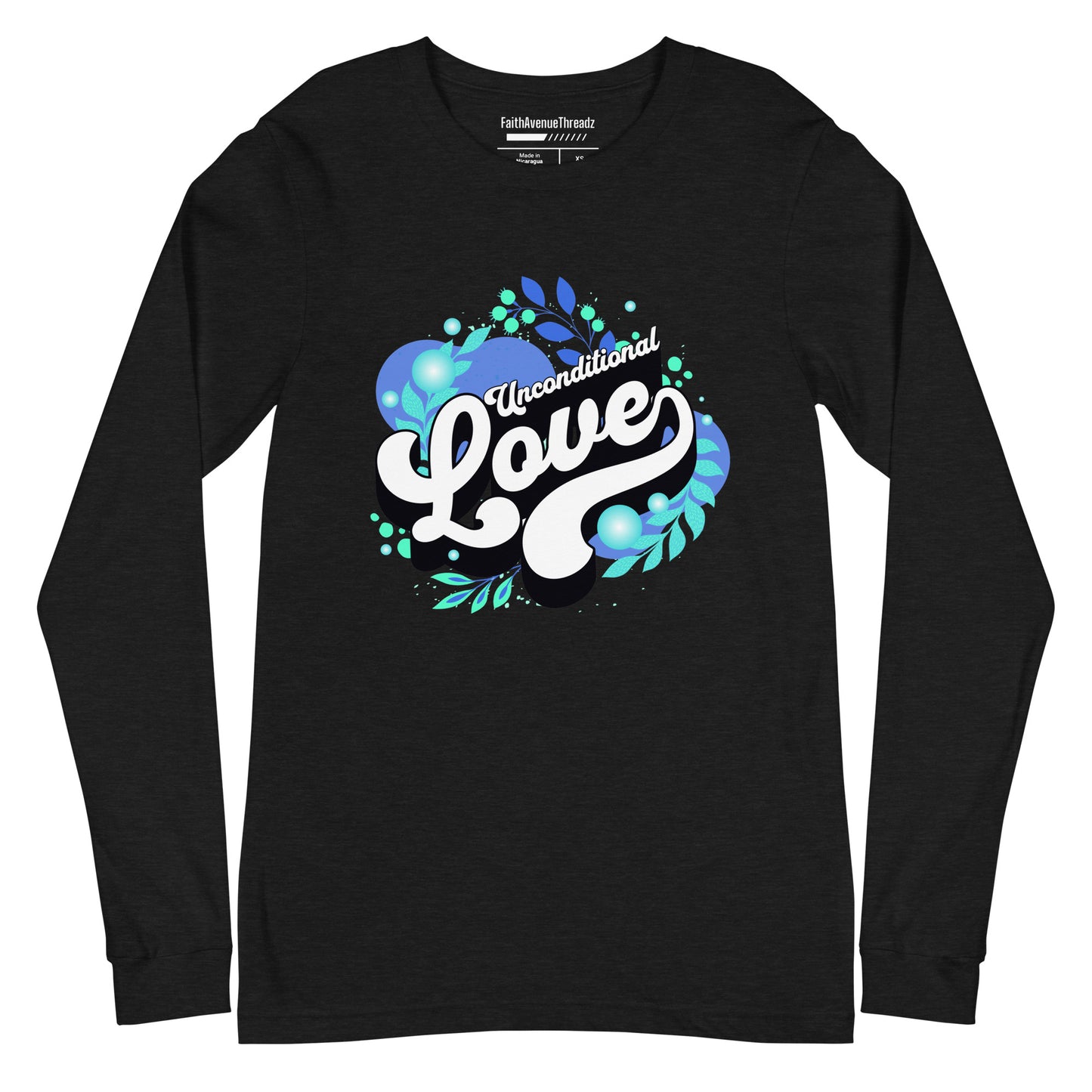 Unconditional Love Christian Long Sleeve Tee