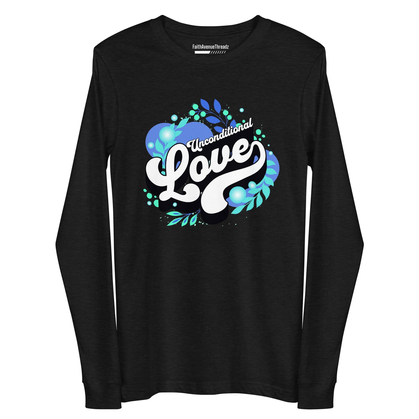Unconditional Love Christian Long Sleeve Tee