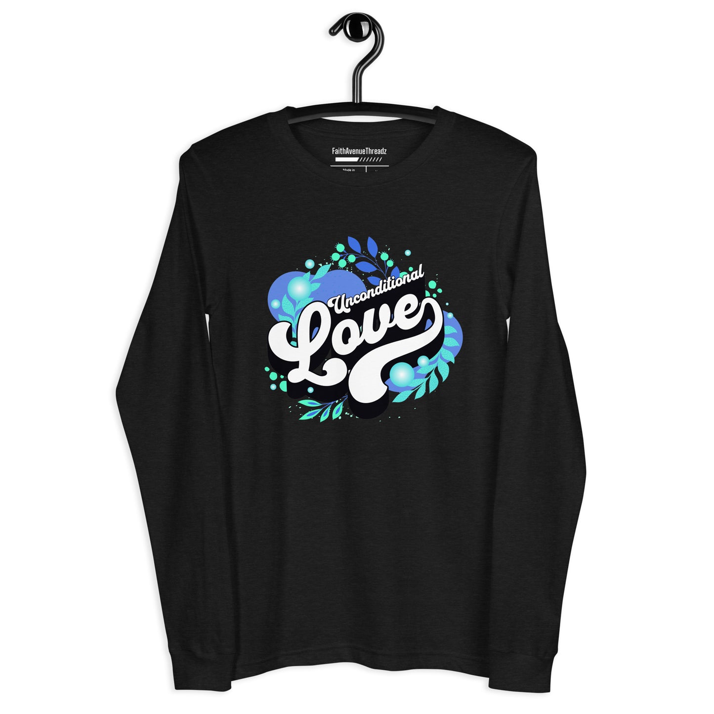 Unconditional Love Christian Long Sleeve Tee