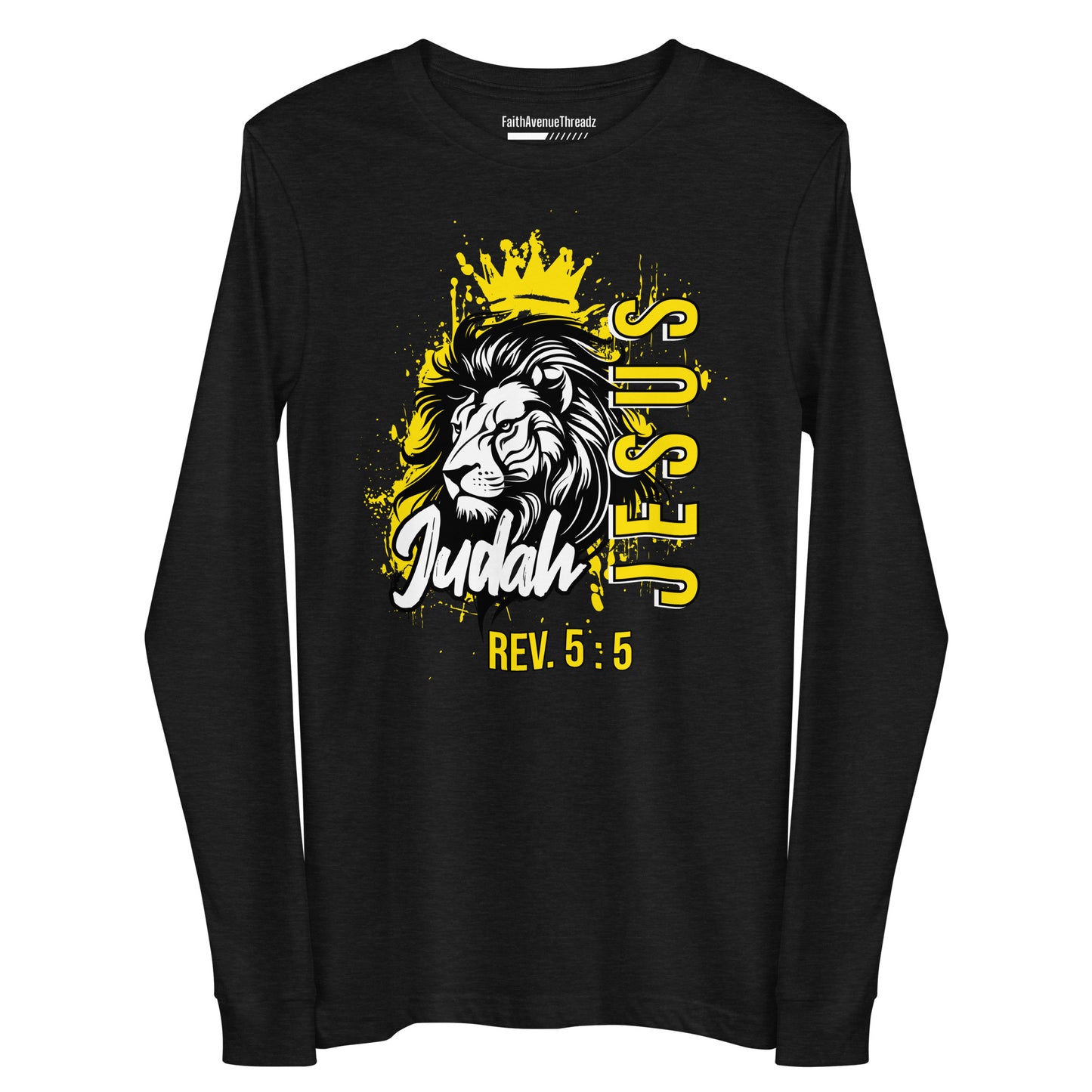 Jesus, The Lion of Judah Christian Long Sleeve Tee