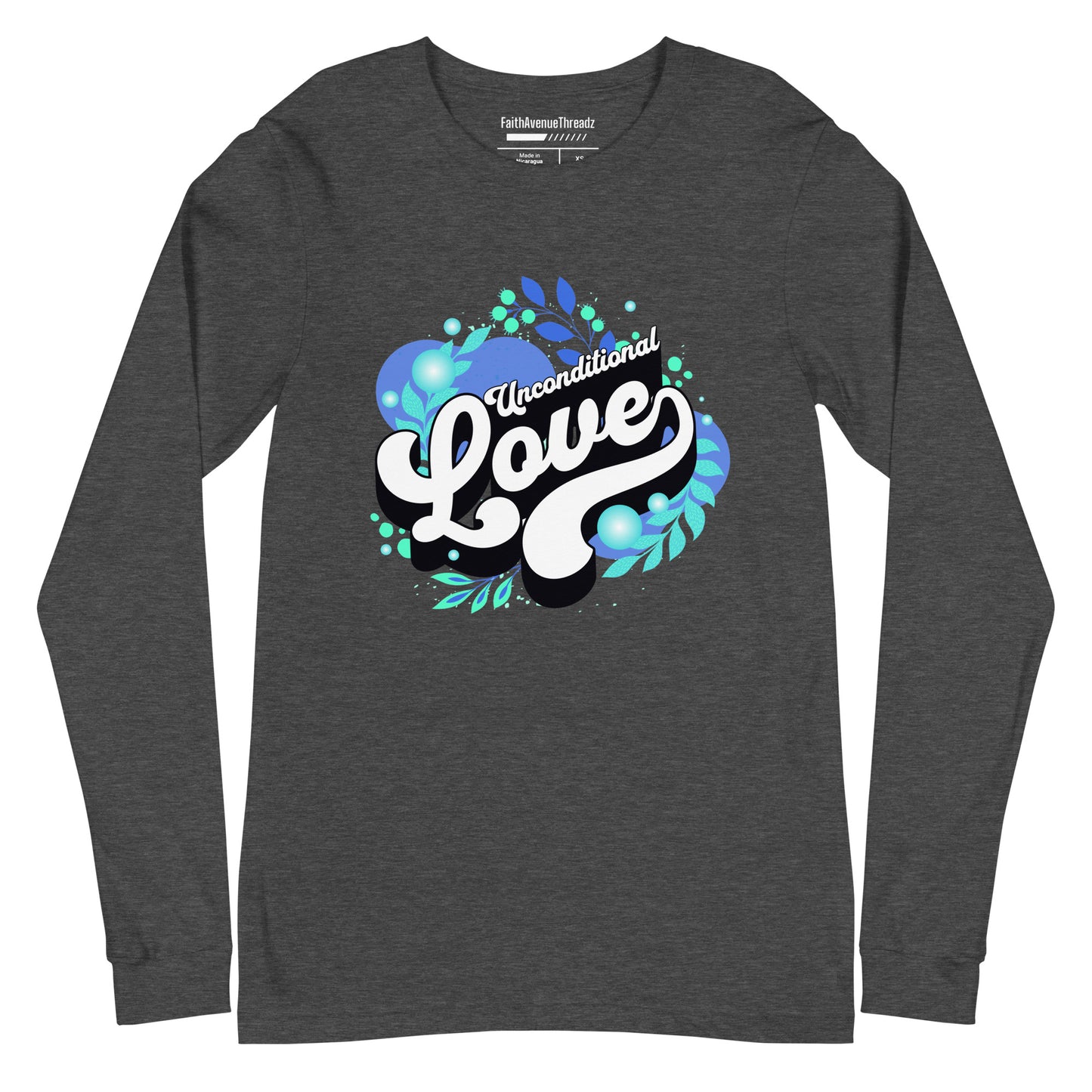 Unconditional Love Christian Long Sleeve Tee