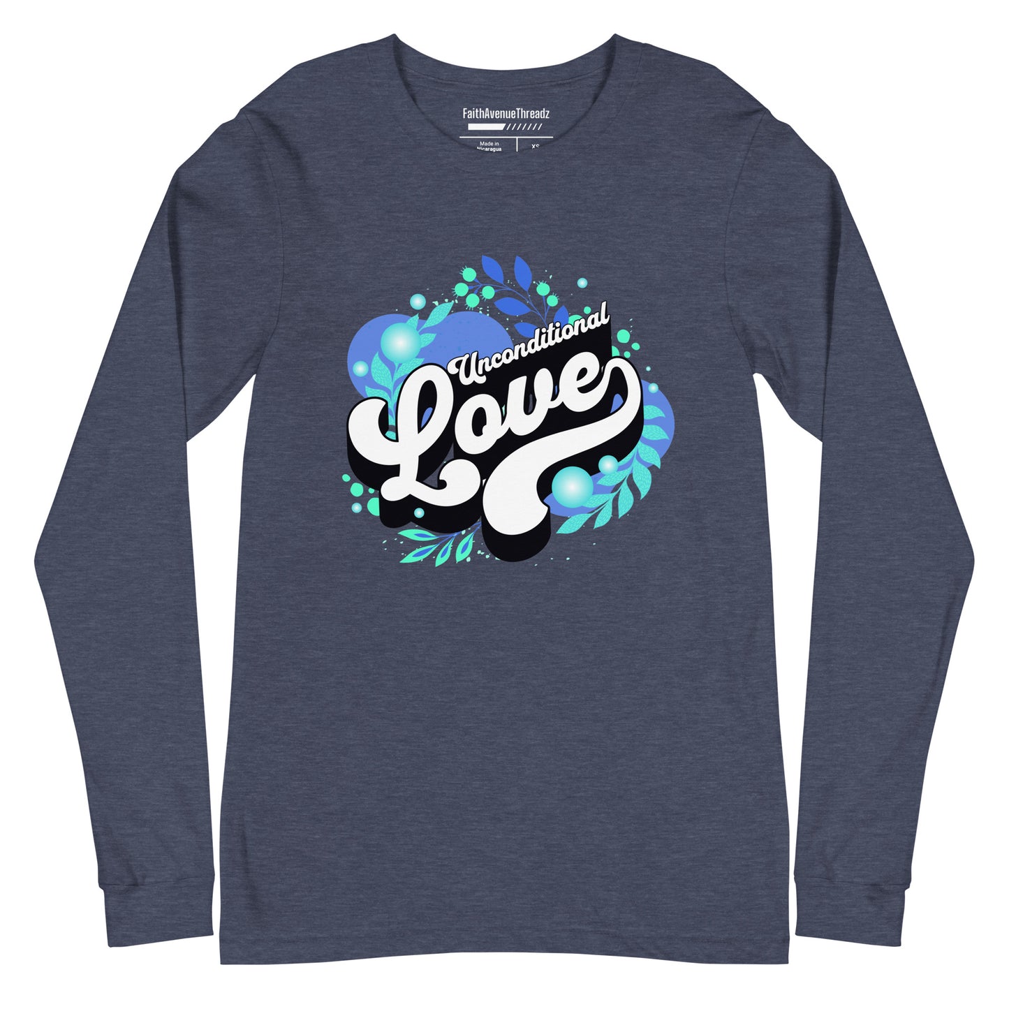 Unconditional Love Christian Long Sleeve Tee