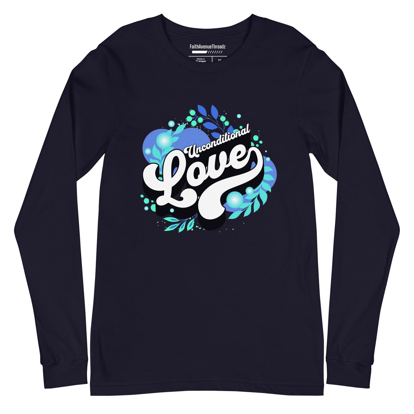 Unconditional Love Christian Long Sleeve Tee
