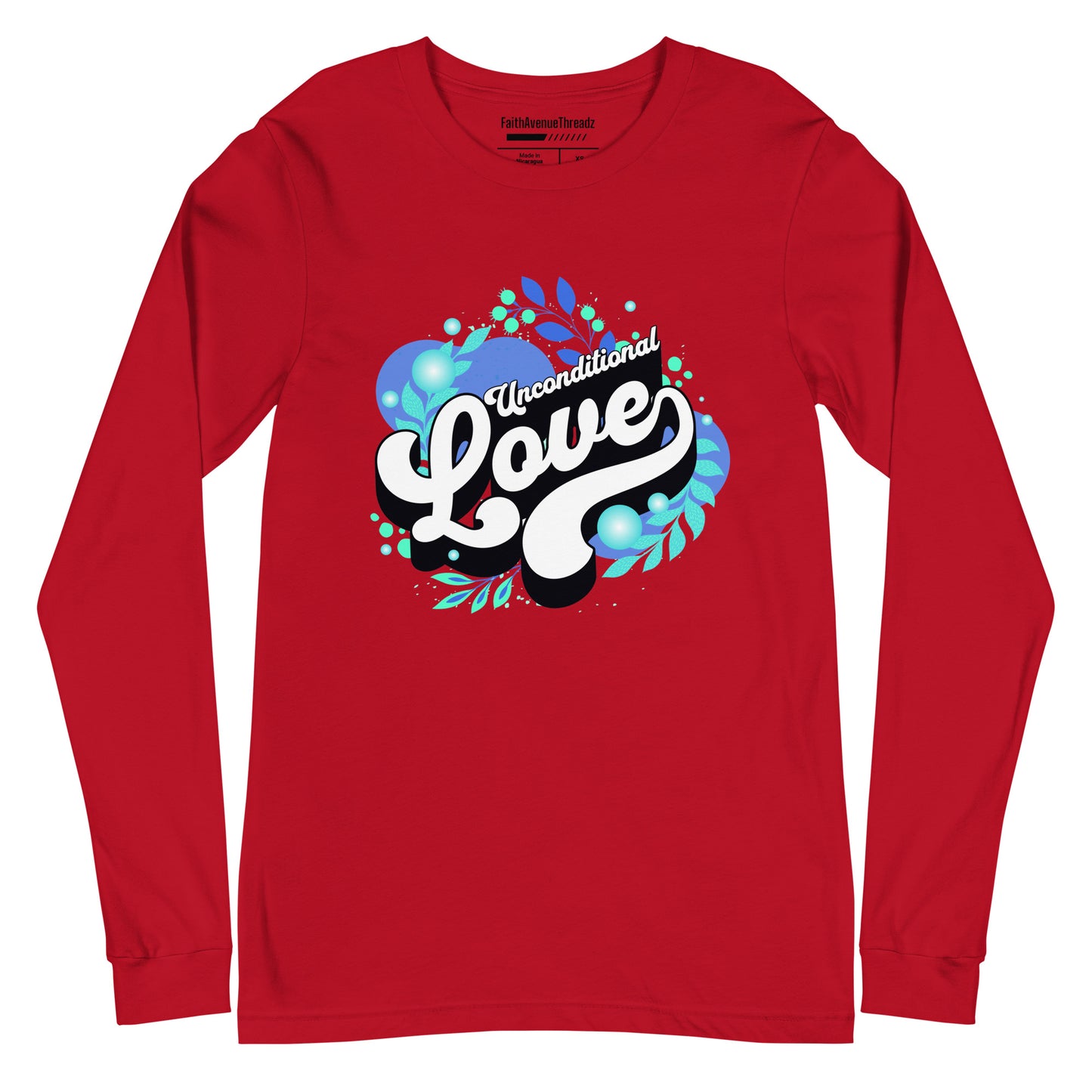 Unconditional Love Christian Long Sleeve Tee