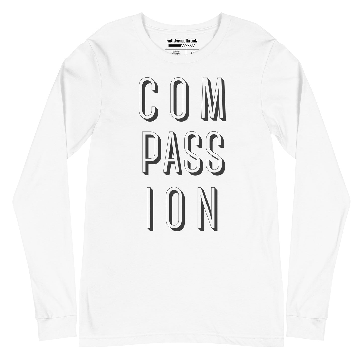 Compassion Christian Long Sleeve Tee