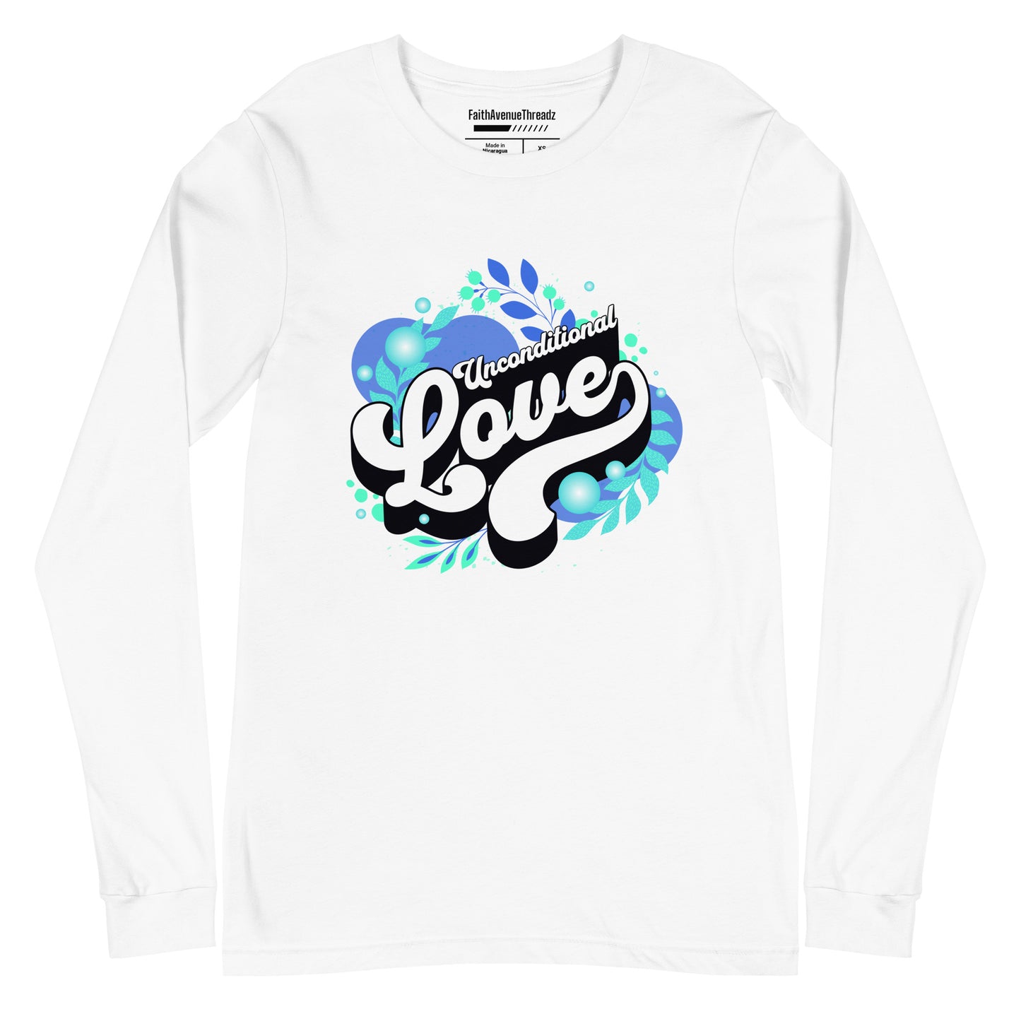 Unconditional Love Christian Long Sleeve Tee