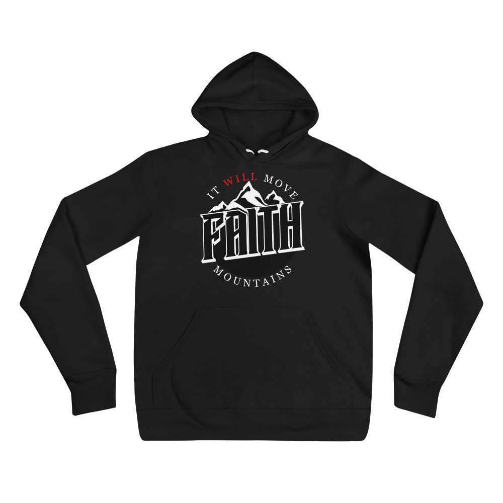 Faith Will Move Mountains Christian Hoodie