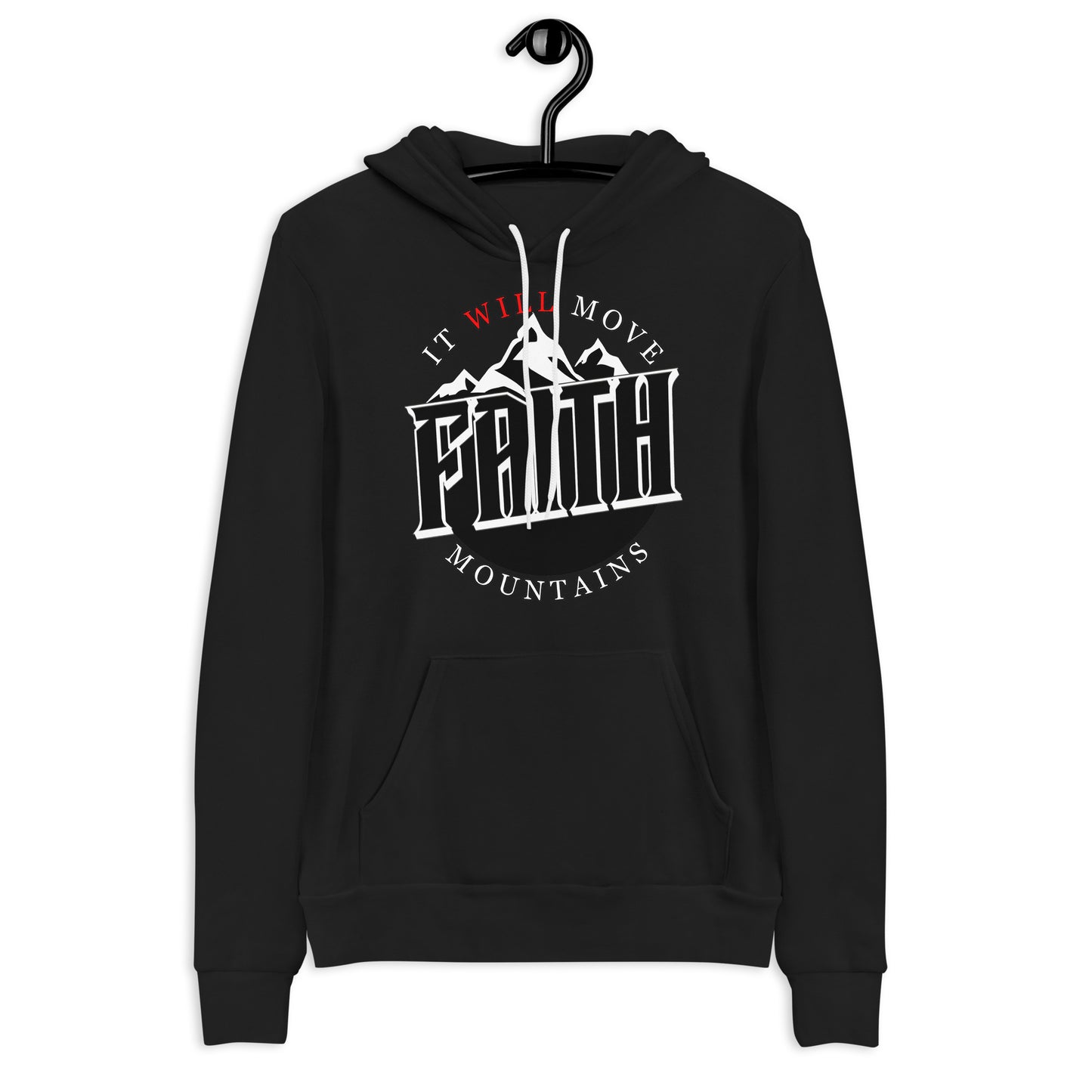 Faith Will Move Mountains Christian Hoodie