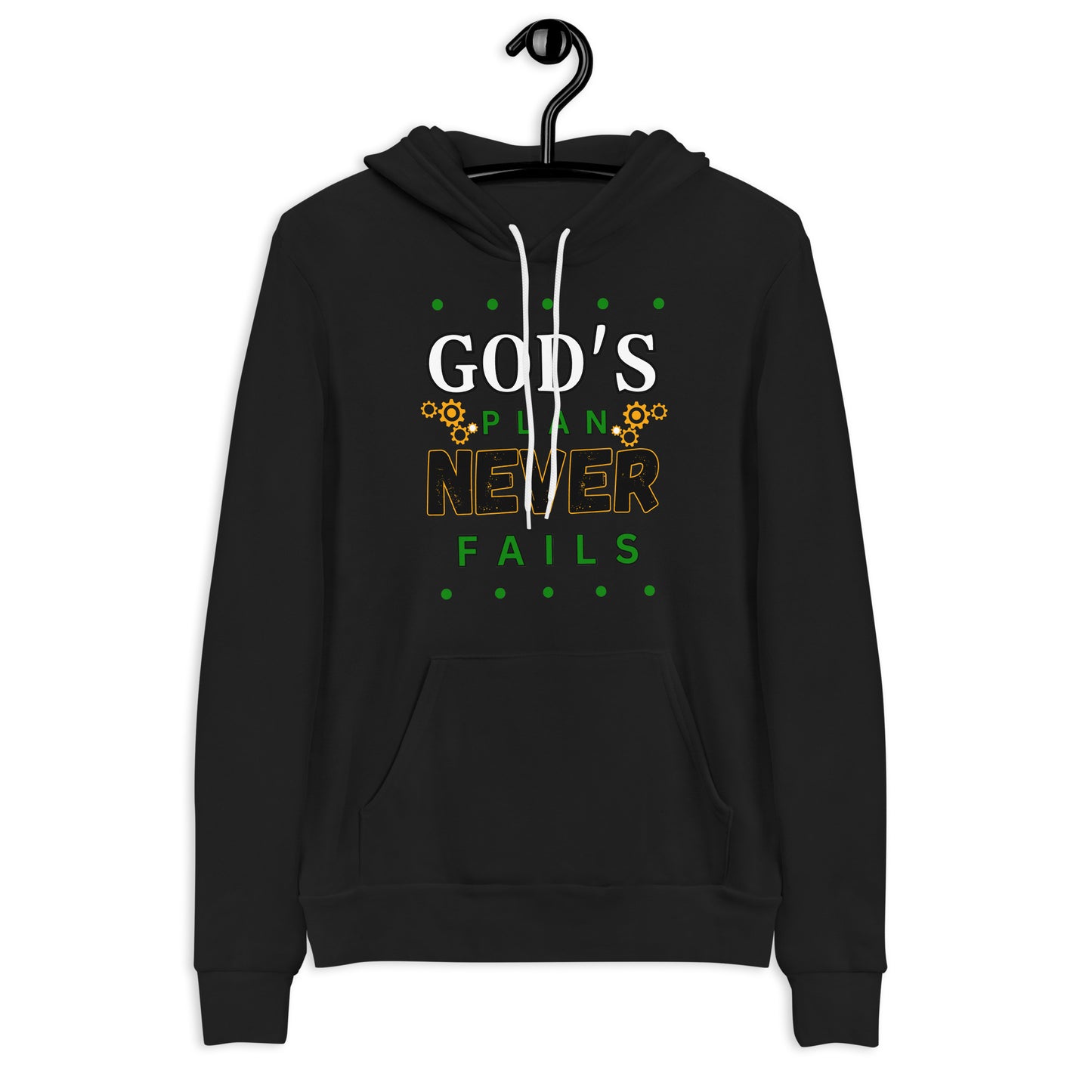 God's Plan Never Fails Christian Hoodie