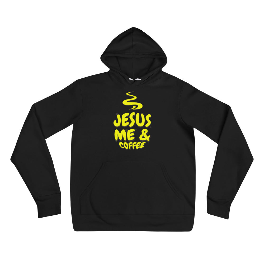 Jesus Me And Coffee Christian Hoodie