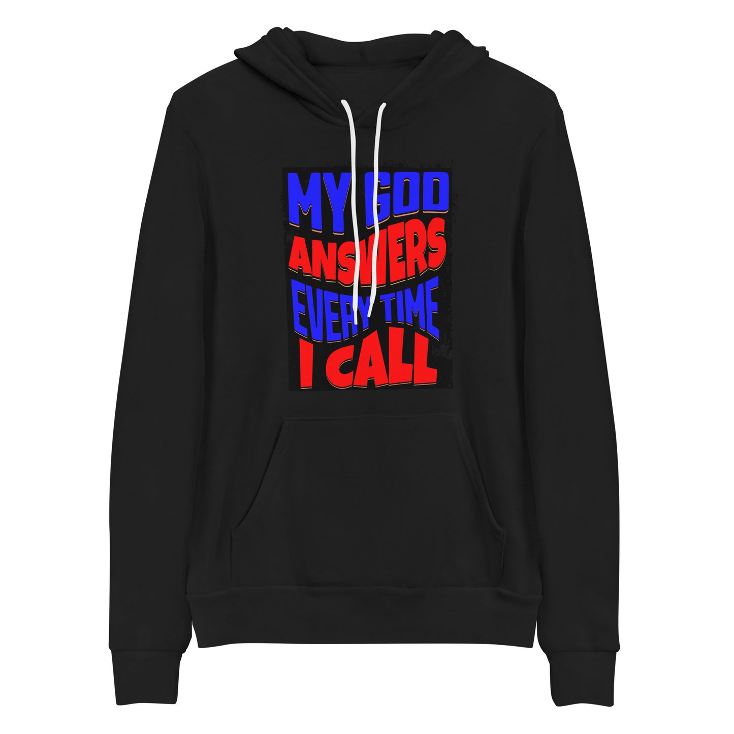 My God Answers Christian Hoodie