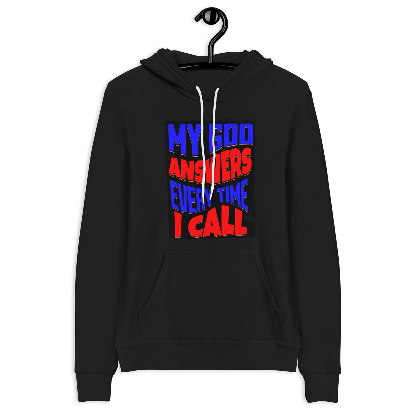 My God Answers Christian Hoodie