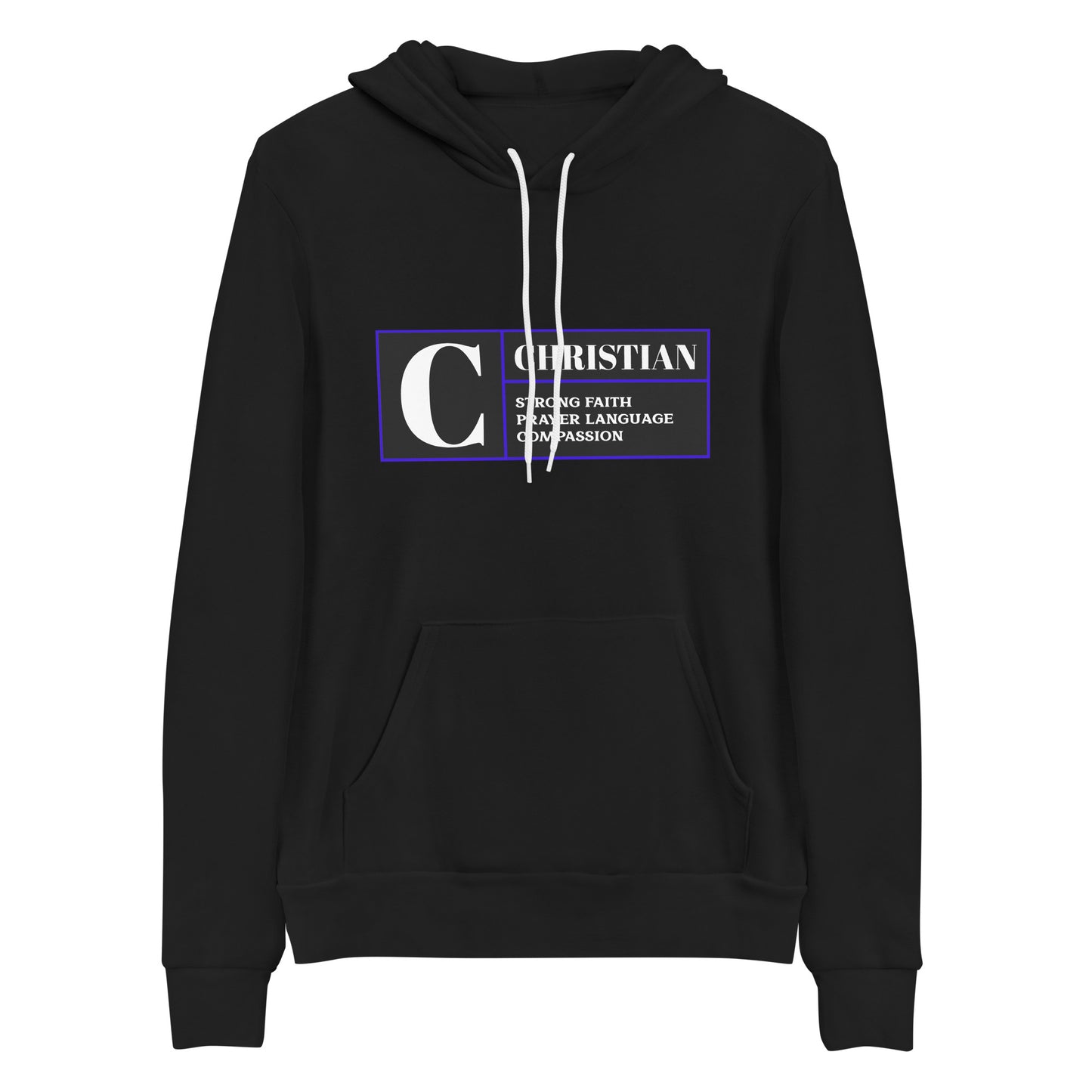 Rated C For Christian - Christian Hoodie