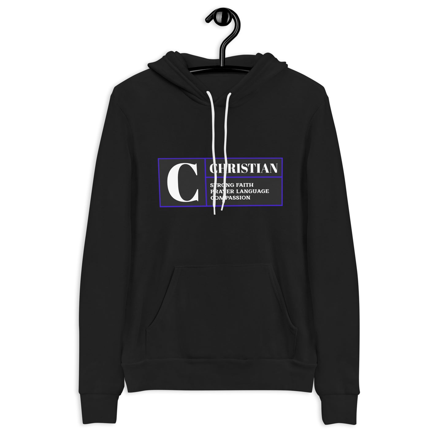 Rated C For Christian - Christian Hoodie