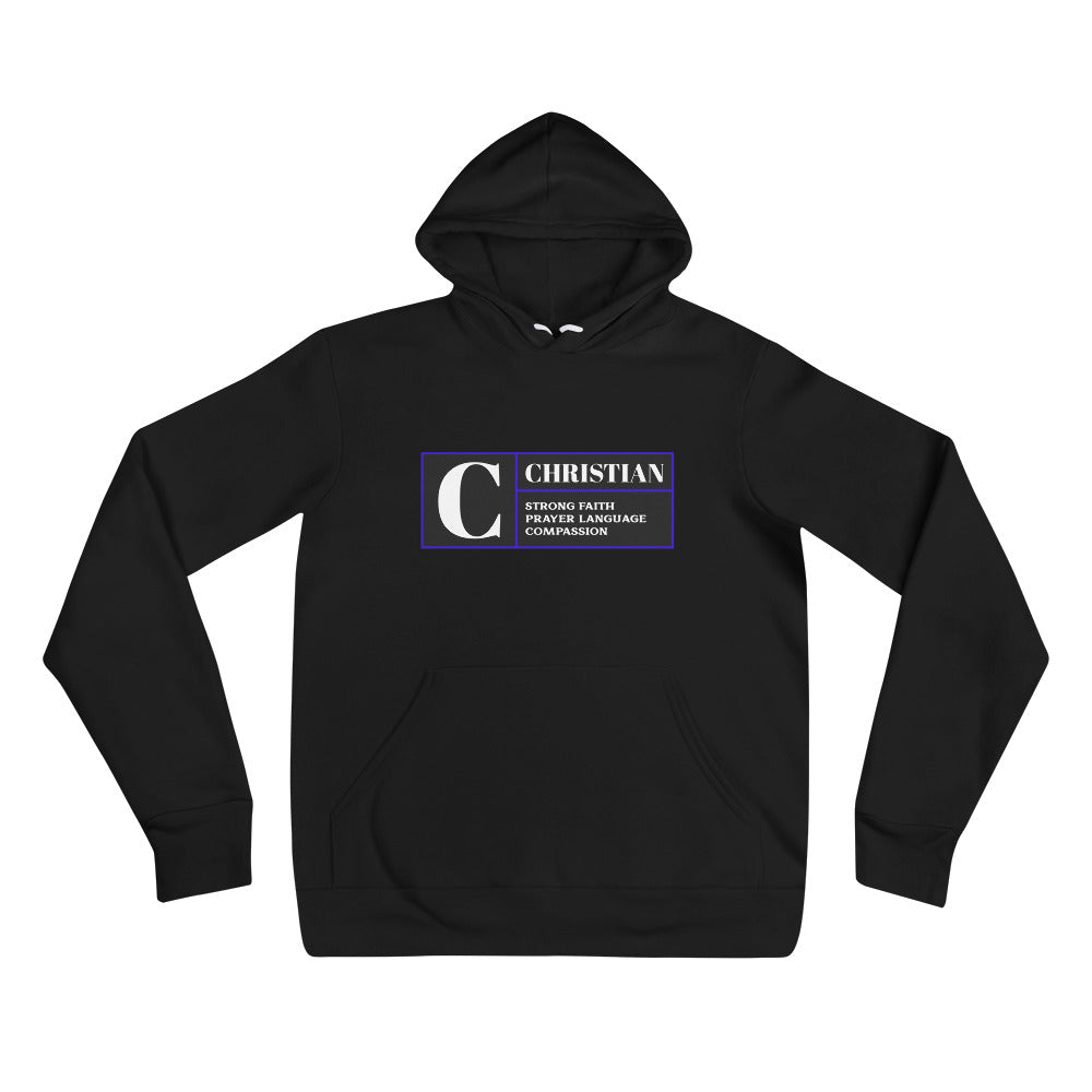 Rated C For Christian - Christian Hoodie