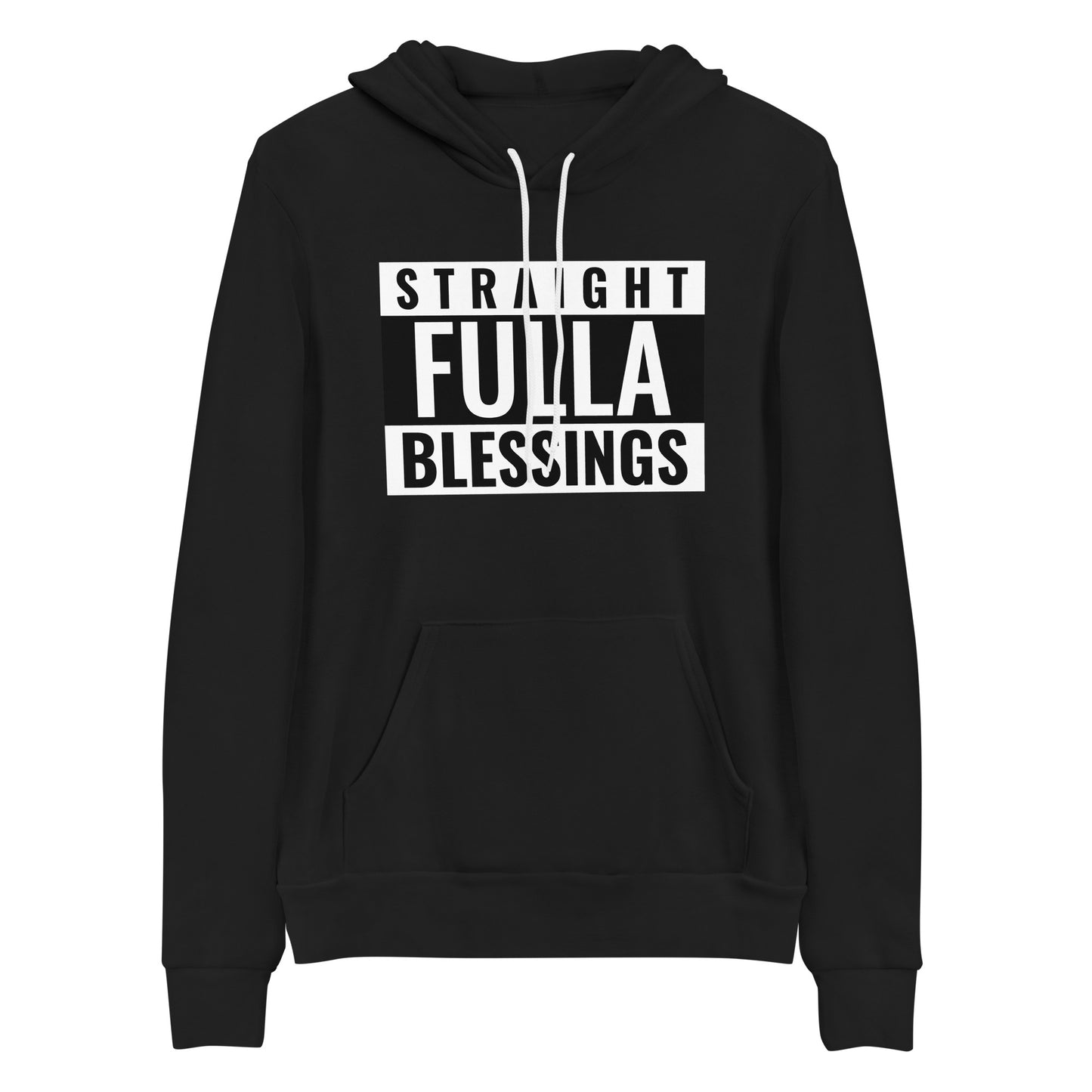 Straight Full of Blessings Christian Hoodie