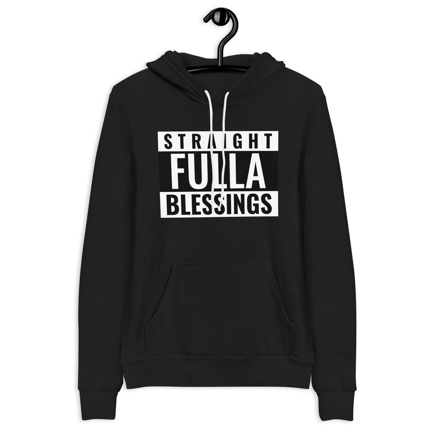 Straight Full of Blessings Christian Hoodie