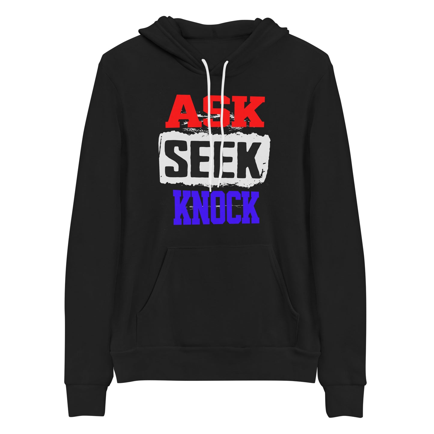 Ask, Seek, Knock Christian Hoodie