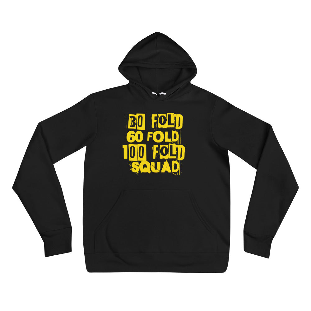 30 Fold, 60 Fold, 100 Fold Squad Christian Hoodie