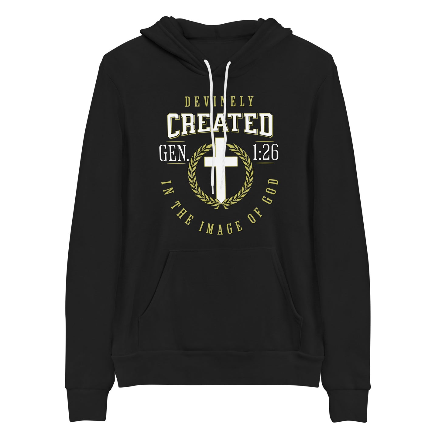 Created in God's Image Christian Hoodie