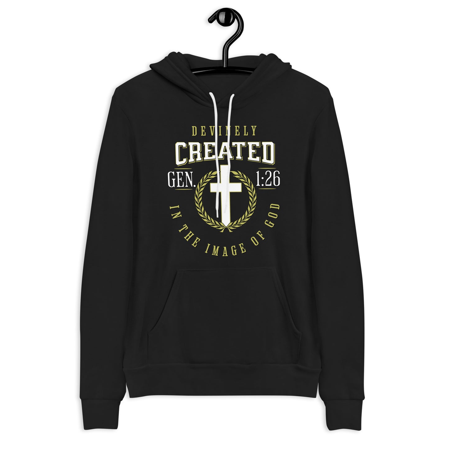 Created in God's Image Christian Hoodie