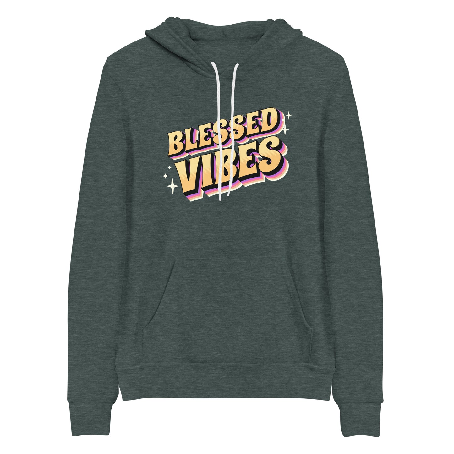 Blessed Vibes Christian Hoodie