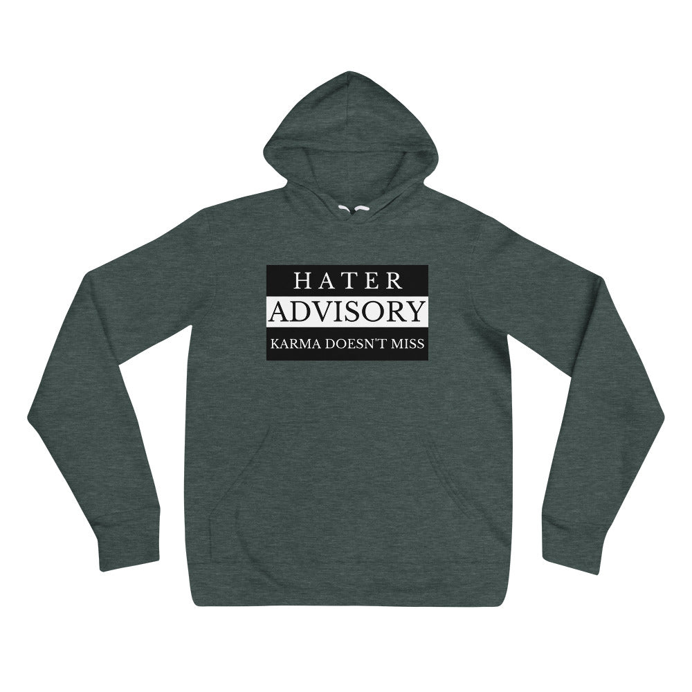 Hater Advisory Christian Hoodie