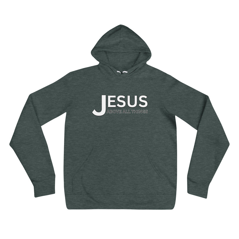 Jesus Above All Things Christian Hoodie