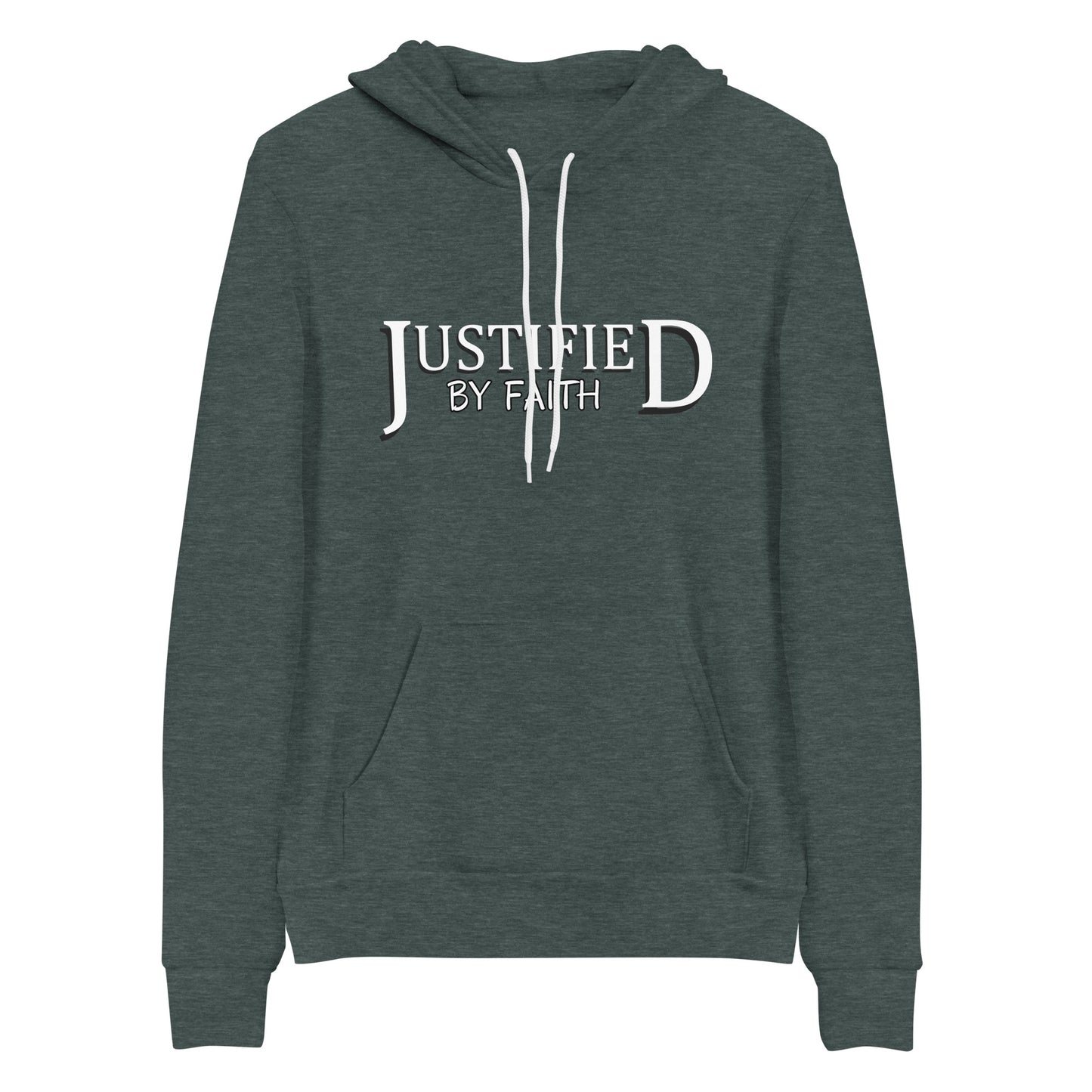 Justified By Faith Christian Hoodie